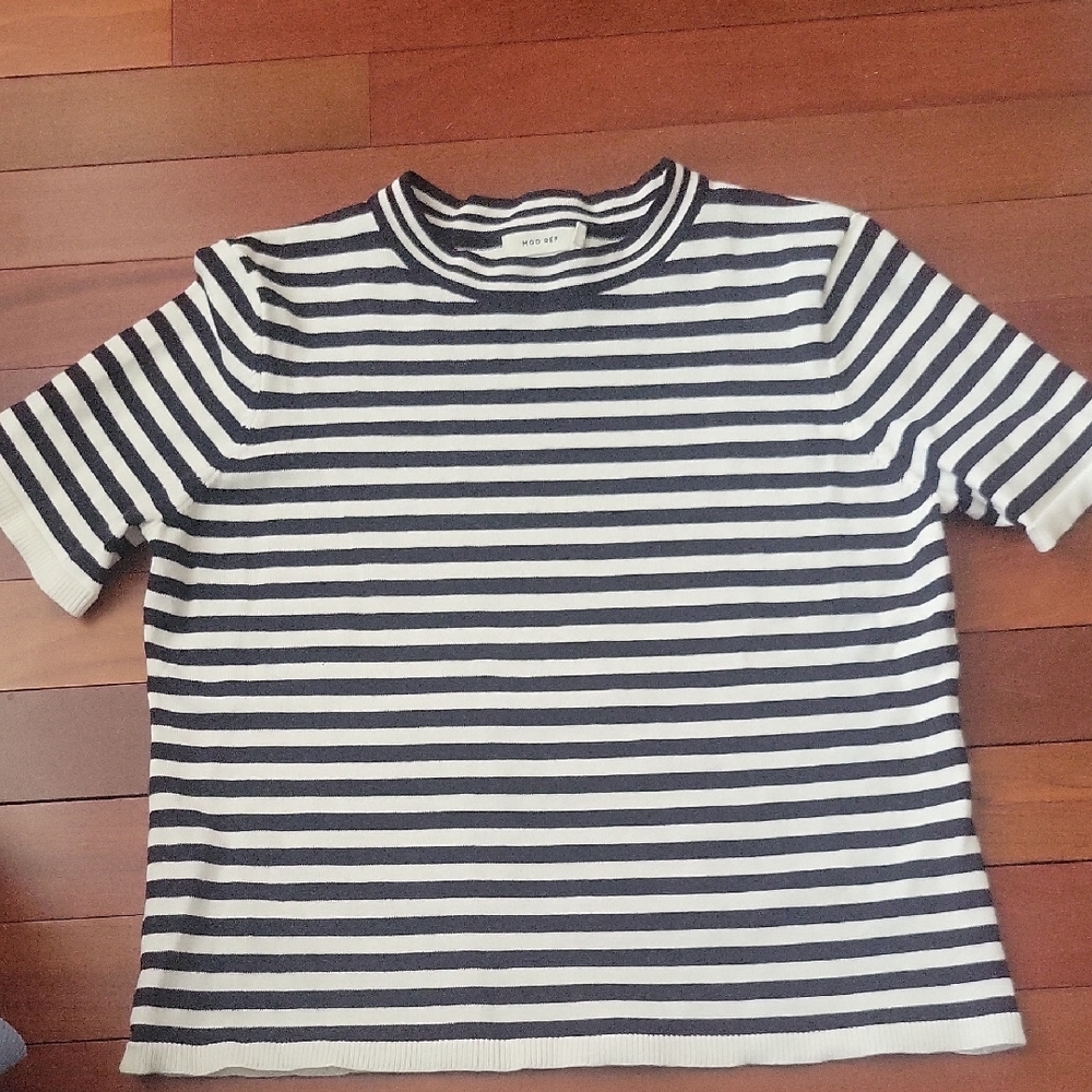 MOD REF Short Sleeve Striped Shirt